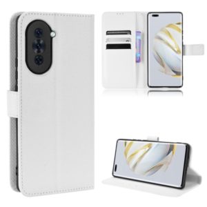 For Huawei nova 10 Pro Diamond Texture Leather Phone Case(White) (OEM)