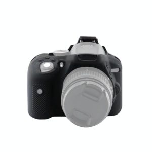 Soft Silicone Protective Case for Nikon D5300(Black) (OEM)