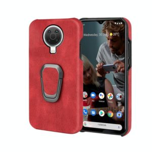 For Nokia G20 Ring Holder PU Phone Case(Red) (OEM)