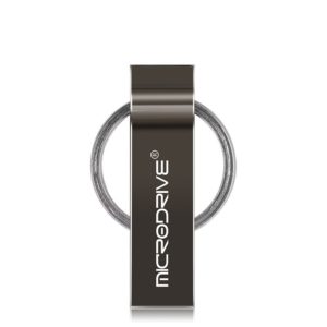 MicroDrive 64GB USB 2.0 Metal Keychain U Disk (Black) (MicroDrive) (OEM)
