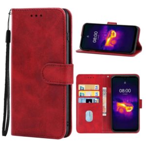Leather Phone Case For Ulefone Armor 11T 5G / 11 5G(Red) (OEM)