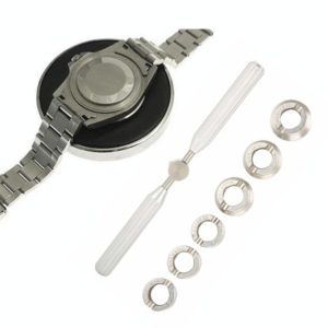 Watch Case Opener Tool Adjustable Watch Back Cover Remover Open Wrench, Model: Gear Rear Cover (OEM)