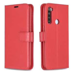 For Xiaomi Redmi Note 8 Crazy Horse Texture Horizontal Flip Leather Case with Holder & Card Slots & Wallet & Photo Frame(Red) (OEM)