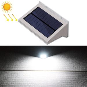 Outdoor Solar Body Sensing LED Lighting Wall Light(White Light) (OEM)