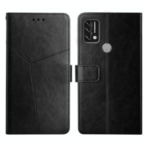 For UMIDIGI A7 Y Stitching Horizontal Flip Leather Phone Case(Black) (OEM)