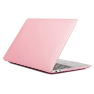 Laptop Matte Style Protective Case For MacBook Pro 16.2 inch A2485 2021 / 2023(Pink) (OEM)
