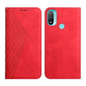 For Motorola Moto E20 / E30 / E40 Skin Feel Magnetic Leather Phone Case(Red) (OEM)