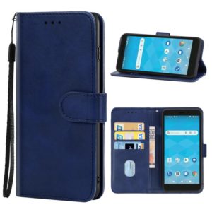Leather Phone Case For Wiko Life 3 U316AT(Blue) (OEM)