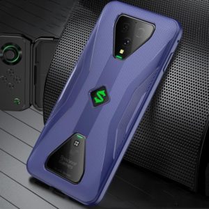 For Xiaomi Black Shark 3 / 3S Butterfly Shadow Shockproof Rubber TPU Protective Case(Blue) (OEM)