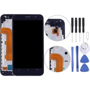 5.0 inch OEM LCD Screen for Asus Zenfone Go ZB500KL X00AD Digitizer Full Assembly with Frame (Black) (OEM)