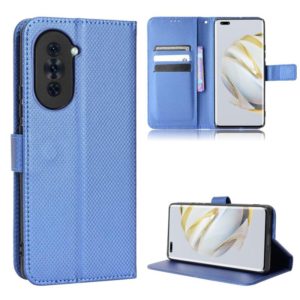 For Huawei nova 10 Pro Diamond Texture Leather Phone Case(Blue) (OEM)