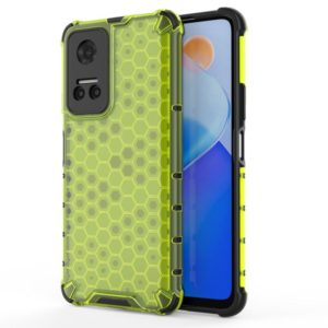 For Honor Play6T 5G China Shockproof Honeycomb PC + TPU Protective Case(Green) (OEM)