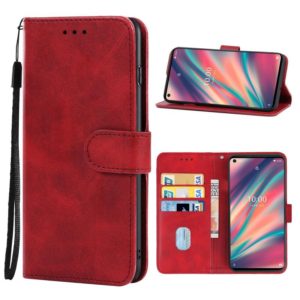 Leather Phone Case For Wiko View 5(Red) (OEM)