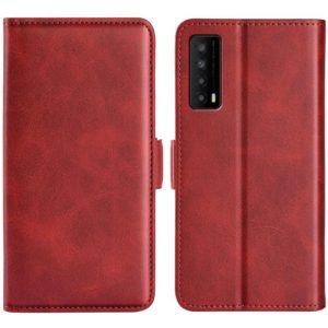 For TCL Stylus 5G Dual-side Magnetic Buckle Horizontal Flip Leather Phone Case(Red) (OEM)