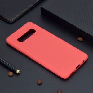 Candy Color TPU Case for Samsung Galaxy S10(Red) (OEM)