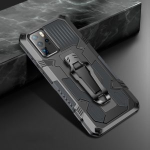 For Huawei P40 Pro Machine Armor Warrior Shockproof PC + TPU Protective Case(Gray) (OEM)