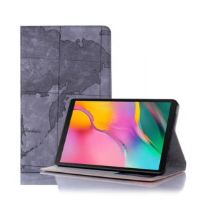Cartographic Texture Horizontal Flip Leather Case with Holder & Card Slots & Wallet for Galaxy Tab A 8.0 (2019)(Grey) (OEM)