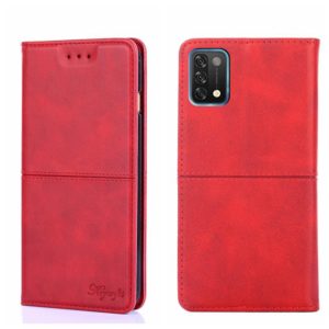 For UMIDIGI A11 Cow Texture Magnetic Horizontal Flip Leather Phone Case(Red) (OEM)