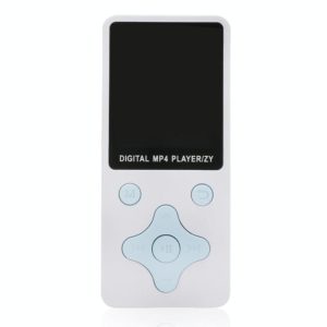 T68 Card Lossless Sound Quality Ultra-thin HD Video MP4 Player(White) (OEM)