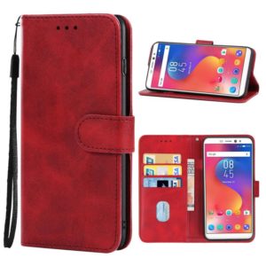 Leather Phone Case For Infinix Hot S3(Red) (OEM)