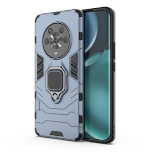For Honor Magic4 Shockproof PC + TPU Protective Phone Case with Magnetic Ring Holder(Navy Blue) (OEM)