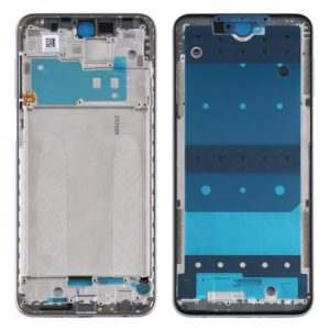 Original Front Housing LCD Frame Bezel Plate for Xiaomi Redmi Note 9S / Note 9 Pro(India) / Note 9 Pro Max / Note 10 Lite(Silver) (OEM)