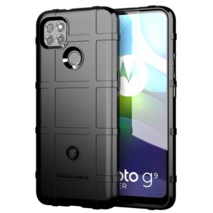 For Motorola Moto G9 Power Full Coverage Shockproof TPU Case(Black) (OEM)