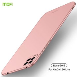 For Xiaomi Mi 10 Lite MOFI Frosted PC Ultra-thin Hard Case(Rose gold) (MOFI) (OEM)