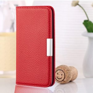 For Galaxy S20 Plus Litchi Texture Horizontal Flip Protective Case with Holder & Card Slots(Red) (OEM)