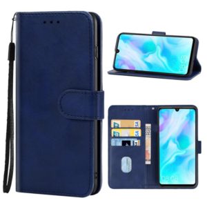 For Huawei P30 Lite Leather Phone Case(Blue) (OEM)