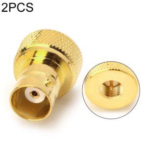 2 PCS BNC Female to SMA Male RF Coaxial Connector (OEM)