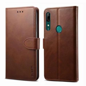 For Huawei P Smart Z GUSSIM Business Style Horizontal Flip Leather Case with Holder & Card Slots & Wallet(Brown) (GUSSIM) (OEM)