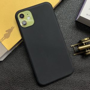 For iPhone 11 Shockproof Frosted TPU Protective Case(Black) (OEM)
