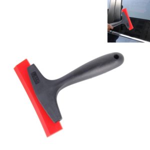 For Short Handle Tendon Scraper Car Film Tools Wiper Plate Glass Cleaning Tool(Black) (OEM)
