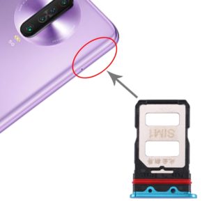 SIM Card Tray + SIM Card Tray for Xiaomi Redmi K30 Pro(Blue) (OEM)