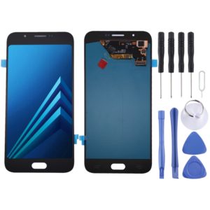 Oled LCD Screen for Galaxy A8 with Digitizer Full Assembly (Black) (OEM)