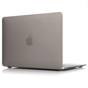 For MacBook Air 13.3 inch A1932 2018 & A2179 2020 & A2337 Laptop Matte Style Protective Case(Grey) (OEM)