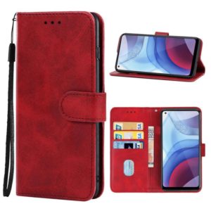 For Motorola Moto G Power 2021 Leather Phone Case(Red) (OEM)