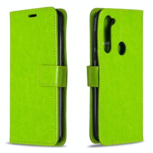 For Motorola Moto G Pro Crazy Horse Texture Horizontal Flip Leather Case with Holder & Card Slots & Wallet & Photo Frame(Green) (OEM)