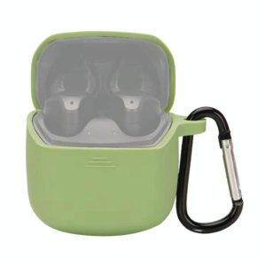 Silicone Earphone Protective Case for JBL Club Pro +, with Hook(Grass Green) (OEM)