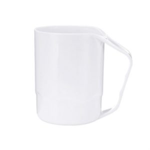 2 PCS Creative Anti-Scaling Mugs Washing Cups Brushing Cups(White) (OEM)