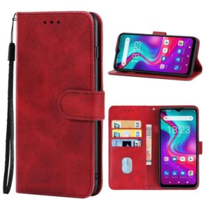 Leather Phone Case For Doogee X96 Pro(Red) (OEM)