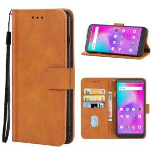 Leather Phone Case For AGM A10(Brown) (OEM)