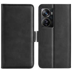 For ZTE Axon 40 Pro Dual-side Magnetic Buckle Horizontal Flip Leather Phone Case(Black) (OEM)
