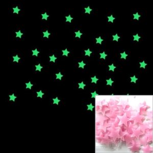100PC Kids Bedroom Glow Wall Stickers Stars (OEM)
