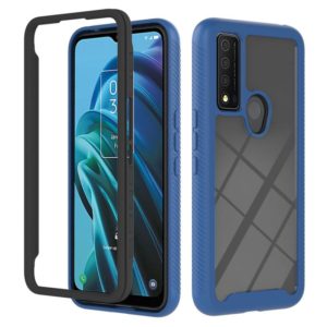 For TCL 30 XE 5G Starry Sky Solid Color Series PC + TPU Phone Case(Blue) (OEM)
