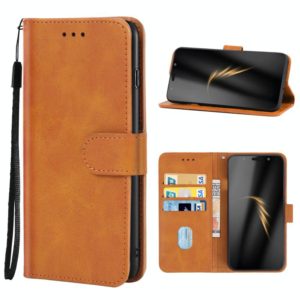 Leather Phone Case For AGM A9 / A9 JBL(Brown) (OEM)