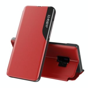 For Samsung Galaxy S9 Attraction Flip Holder Leather Phone Case(Red) (OEM)