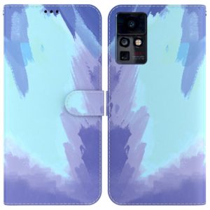 For Infinix Zero X Neo / X6810 Watercolor Pattern Flip Leather Phone Case(Winter Snow) (OEM)