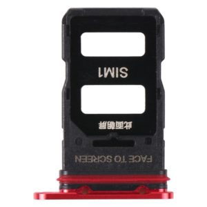 SIM Card Tray + SIM Card Tray for Xiaomi Mi 11 Pro (Red) (OEM)